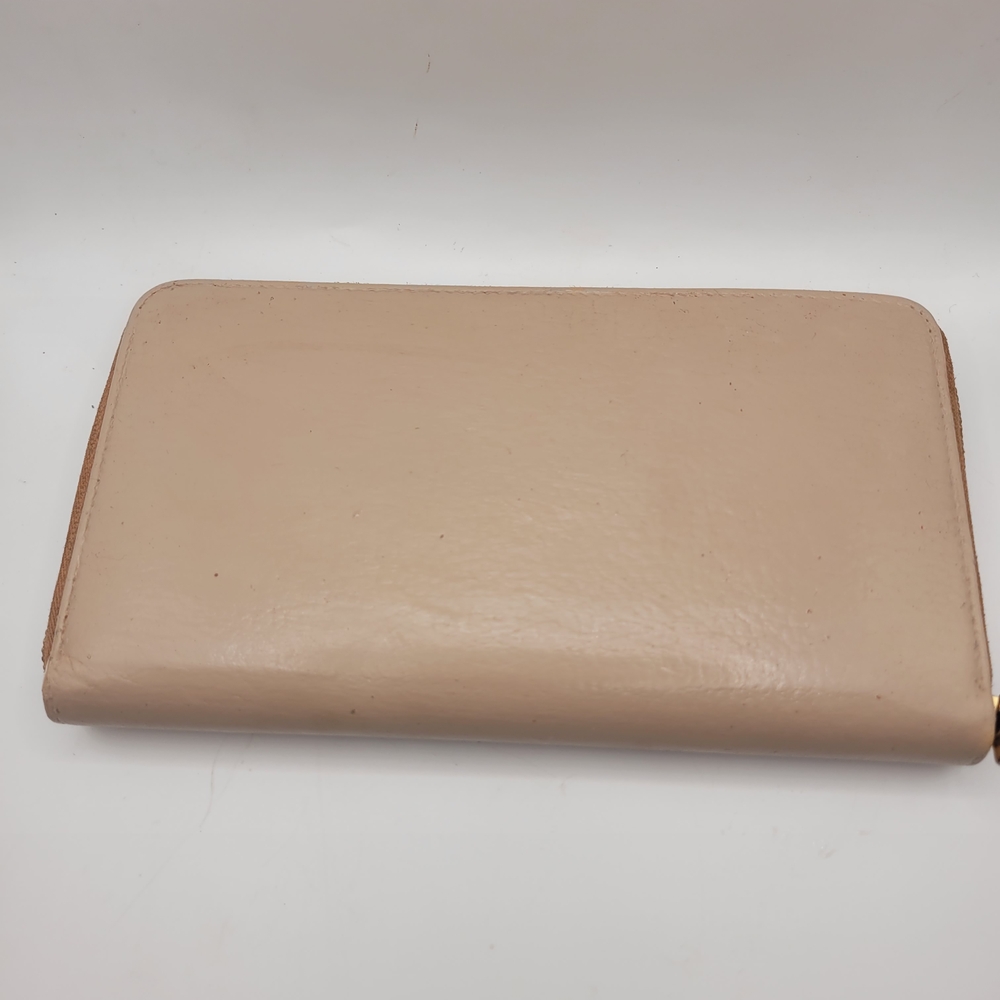 Celine Leather Neutral Continental Zip Wallet - Picture 3 of 7